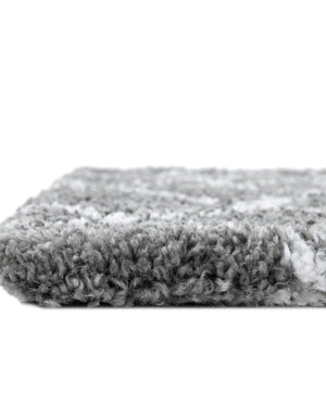 Gray 2' 7 x 10' Rabat Shag Runner Area Rug Thick Soft Touch Fluffy & Plush Shaggy Pile