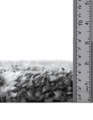 Gray 9' x 12' 2 Rabat Shag Rectangle Area Rug Thick Soft Touch Fluffy & Plush Shaggy Pile