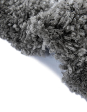 Gray 5' 1 x 8' Rabat Shag Rectangle Area Rug Thick Soft Touch Fluffy & Plush Shaggy Pile