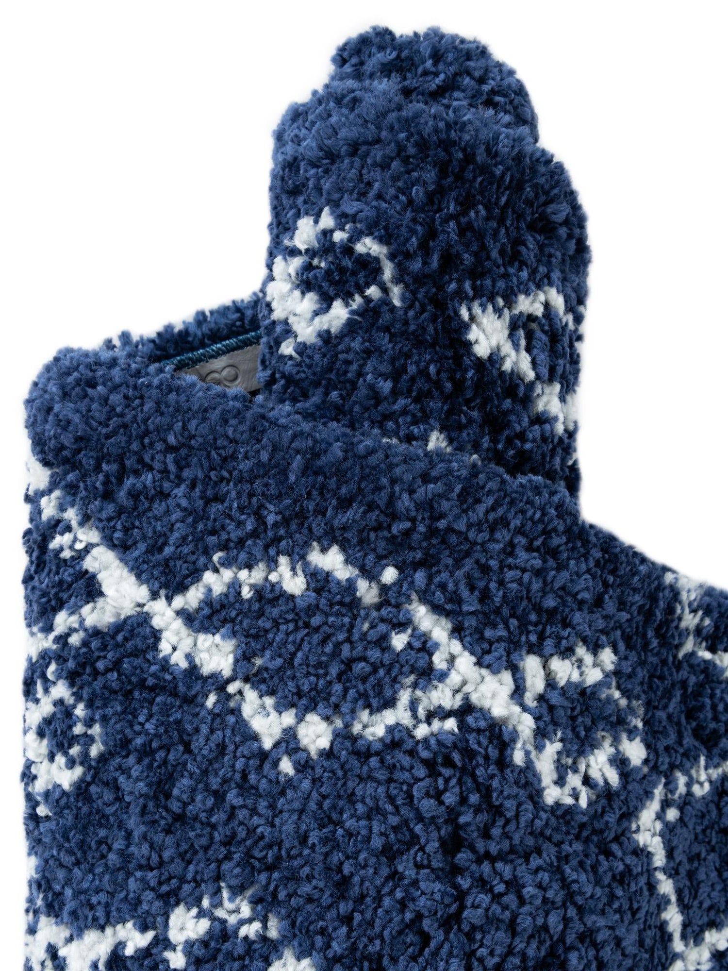 Navy Blue 2' 7 x 10' Rabat Shag Runner Area Rug Thick Soft Touch Fluffy & Plush Shaggy Pile Durable Geometric Carpet for Luxury Interior Design for Sale at Rug Engine