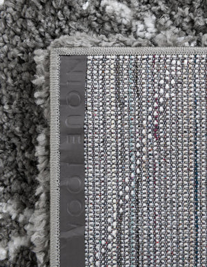 Gray 2' 7 x 10' Rabat Shag Runner Area Rug Thick Soft Touch Fluffy & Plush Shaggy Pile