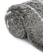Gray 8' x 8' Rabat Shag Square Area Rug Thick Soft Touch Fluffy & Plush Shaggy Pile Durable Geometric Carpet for Luxury Interior Design for Sale at Rug Engine