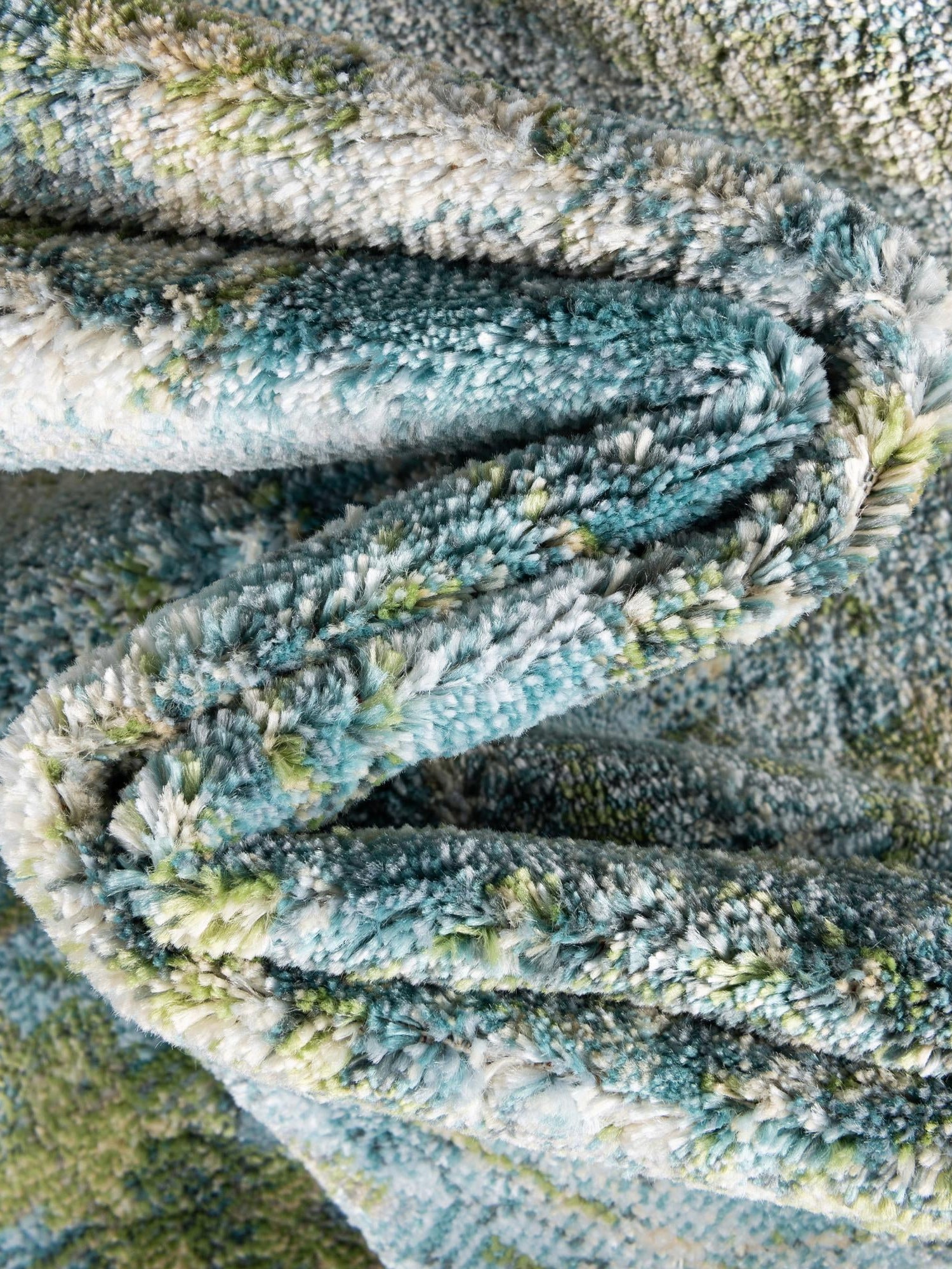 Light Blue 9' x 12' Baracoa Rectangle Area Rug 100% Polypropylene Distressed Vintage Living Dining Room Office Traditional Carpet for Sale at Rug Engine