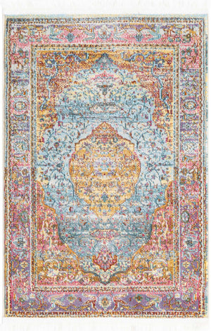 Light Blue 2' 2 x 3' 1 Baracoa Rectangle Rug