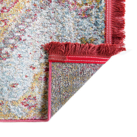 Gold 4' 3 x 6' 1 Baracoa Rectangle Area Rug 100% Polypropylene Distressed Vintage Living Dining Room Office Traditional Carpet for Sale at Rug Engine