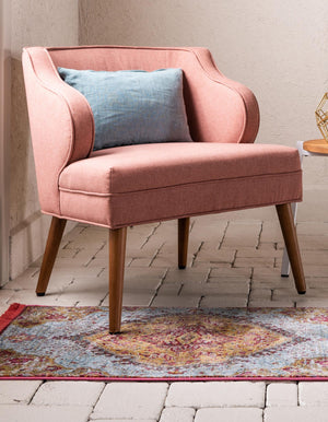 Gold 2' 2 x 6' 1 Baracoa Runner Area Rug 100% Polypropylene Distressed Vintage Living Dining Room Office Traditional Carpet for Sale at Rug Engine