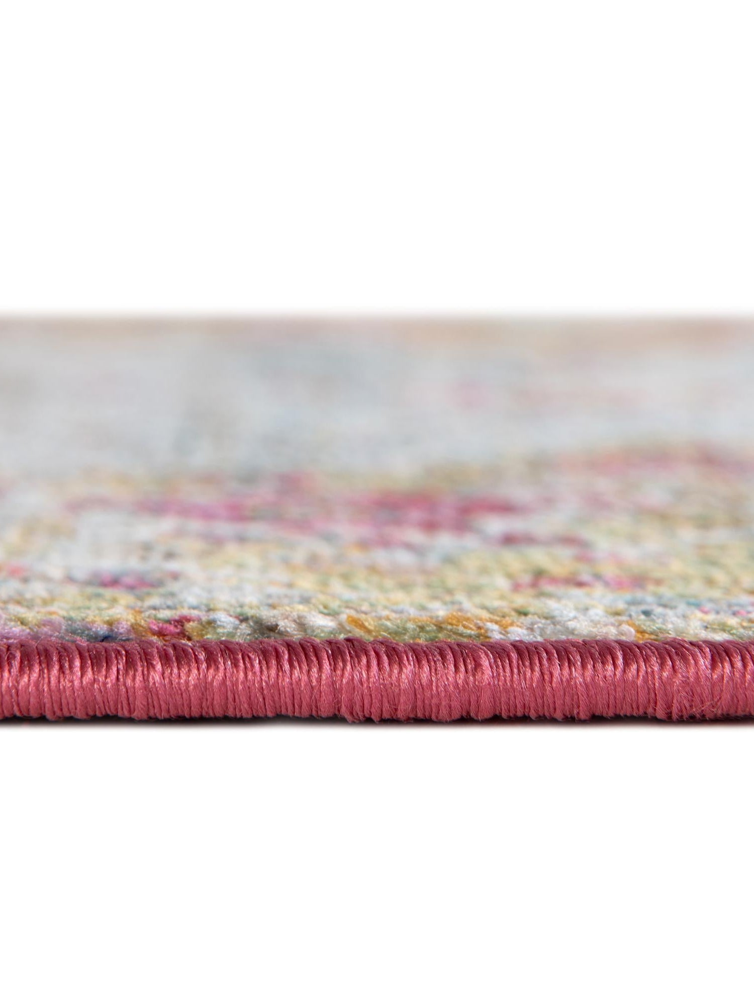 Gold 2' 2 x 6' 1 Baracoa Runner Area Rug 100% Polypropylene Distressed Vintage Living Dining Room Office Traditional Carpet for Sale at Rug Engine