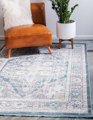 Gray 3' x 5' Baracoa Rectangle Area Rug 100% Polypropylene Distressed Vintage Living Dining Room Office Traditional Carpet for Sale at Rug Engine