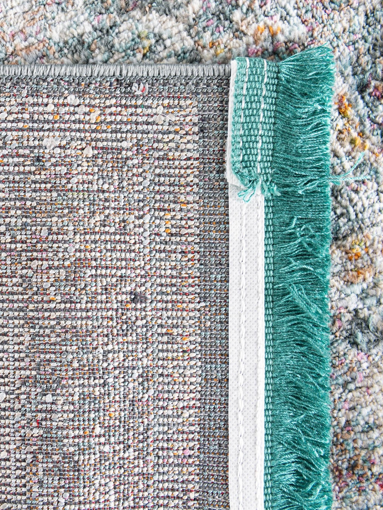 Gray 10' x 13' 1 Baracoa Rectangle Area Rug 100% Polypropylene Distressed Vintage Living Dining Room Office Traditional Carpet for Sale at Rug Engine