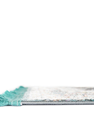 Gray 2' 7 x 10' Baracoa Runner Area Rug 100% Polypropylene Distressed Vintage Living Dining Room Office Traditional Carpet for Sale at Rug Engine