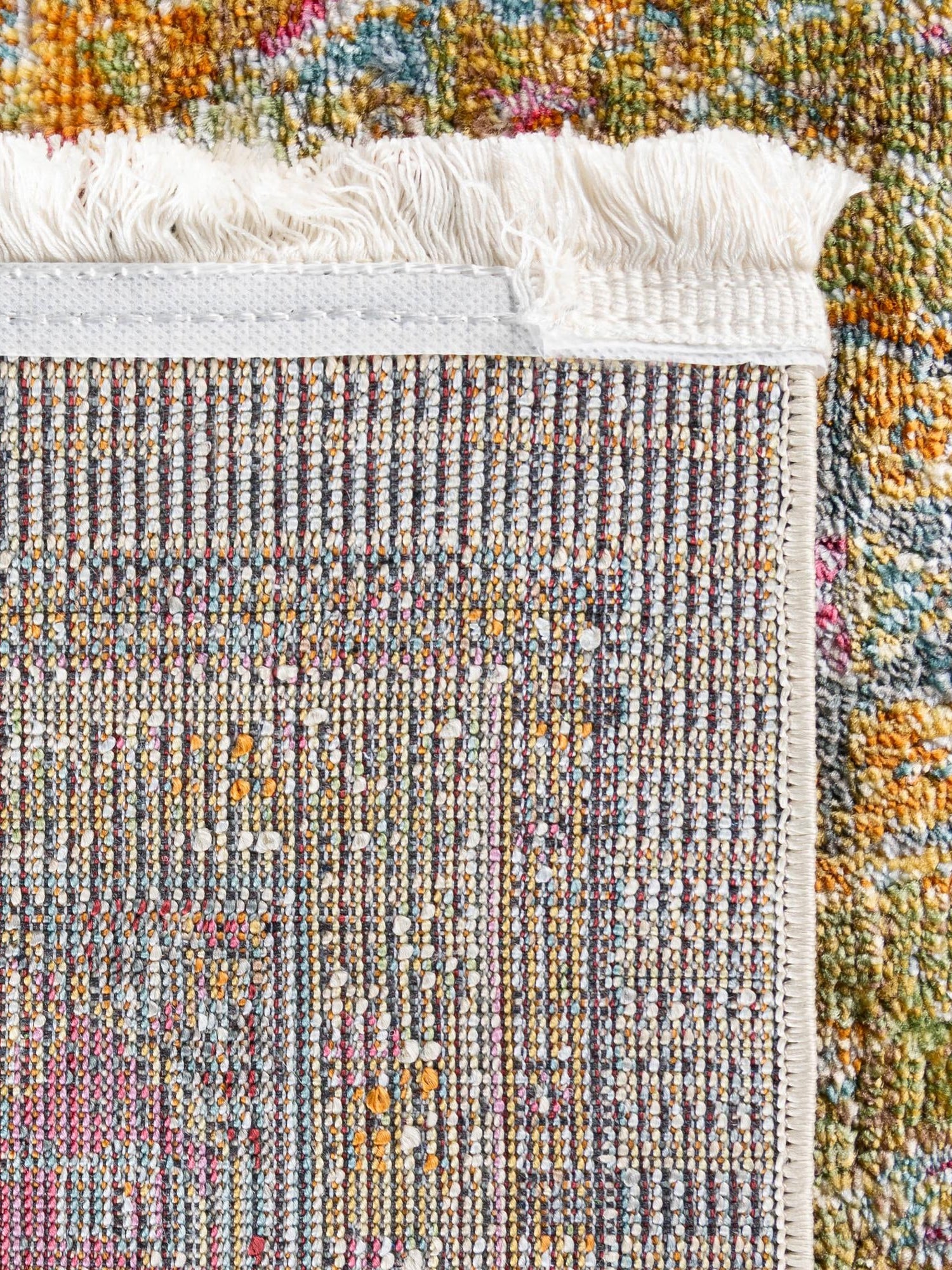 Multicolor 7' x 10' Baracoa Rectangle Area Rug 100% Polypropylene Distressed Vintage Living Dining Room Office Traditional Carpet for Sale at Rug Engine