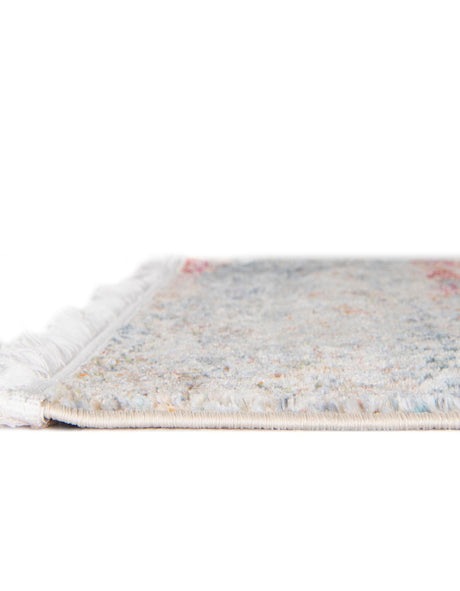 Cream 6' x 9' Baracoa Rectangle Area Rug 100% Polypropylene Distressed Vintage Living Dining Room Office Traditional Carpet for Sale at Rug Engine