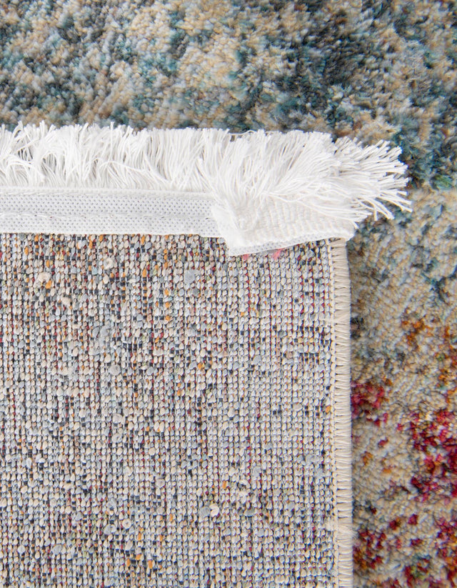 Cream 2' 7 x 19' 8 Baracoa Runner Area Rug 100% Polypropylene Distressed Vintage Living Dining Room Office Traditional Carpet for Sale at Rug Engine