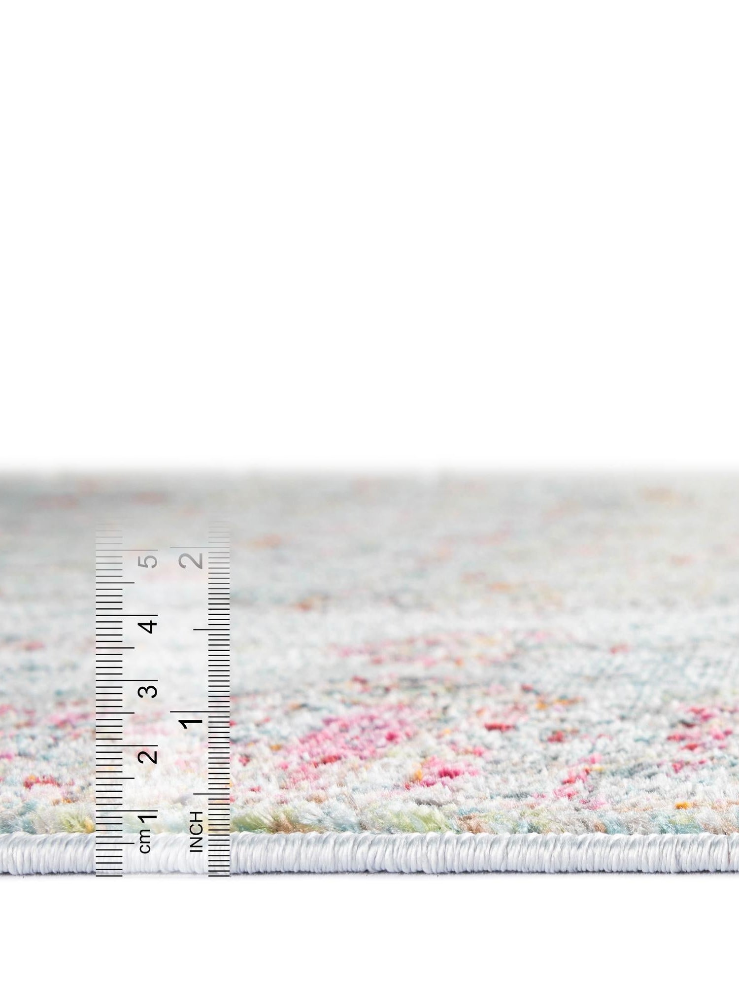 Blue 8' x 10' Baracoa Rectangle Area Rug 100% Polypropylene Distressed Vintage Living Dining Room Office Traditional Carpet for Sale at Rug Engine