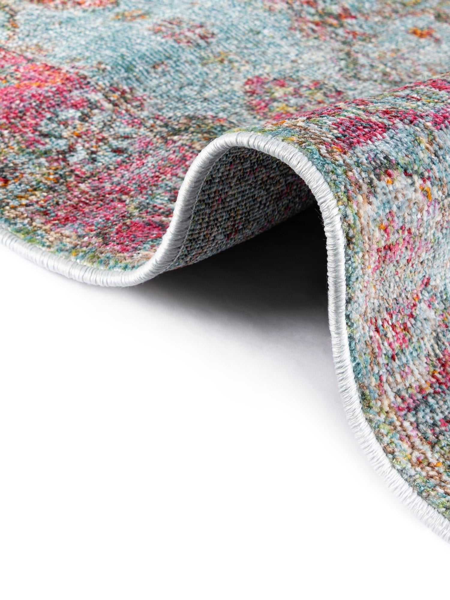 Blue 10' x 13' 1 Baracoa Rectangle Area Rug 100% Polypropylene Distressed Vintage Living Dining Room Office Traditional Carpet for Sale at Rug Engine