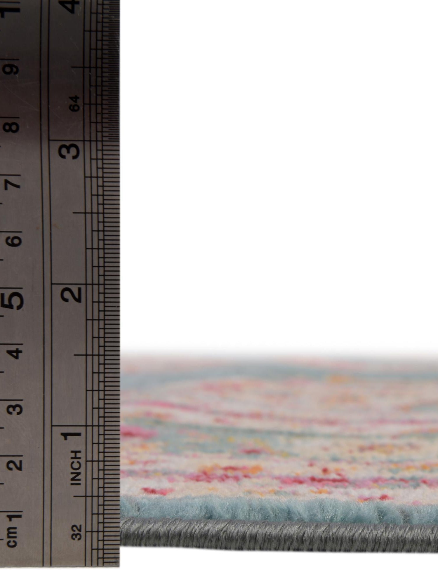 Turquoise 4' 3 x 6' 1 Baracoa Rectangle Area Rug 100% Polypropylene Distressed Vintage Living Dining Room Office Traditional Carpet for Sale at Rug Engine