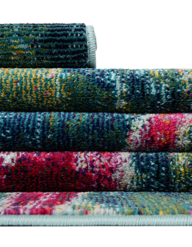 Navy Blue 10' x 14' 1 Positano Rectangle Area Rug Coastal Marine Beach Design Carpet for Modern Living Rooms, Dining, Bedroom, Office for Sale at Rug Engine