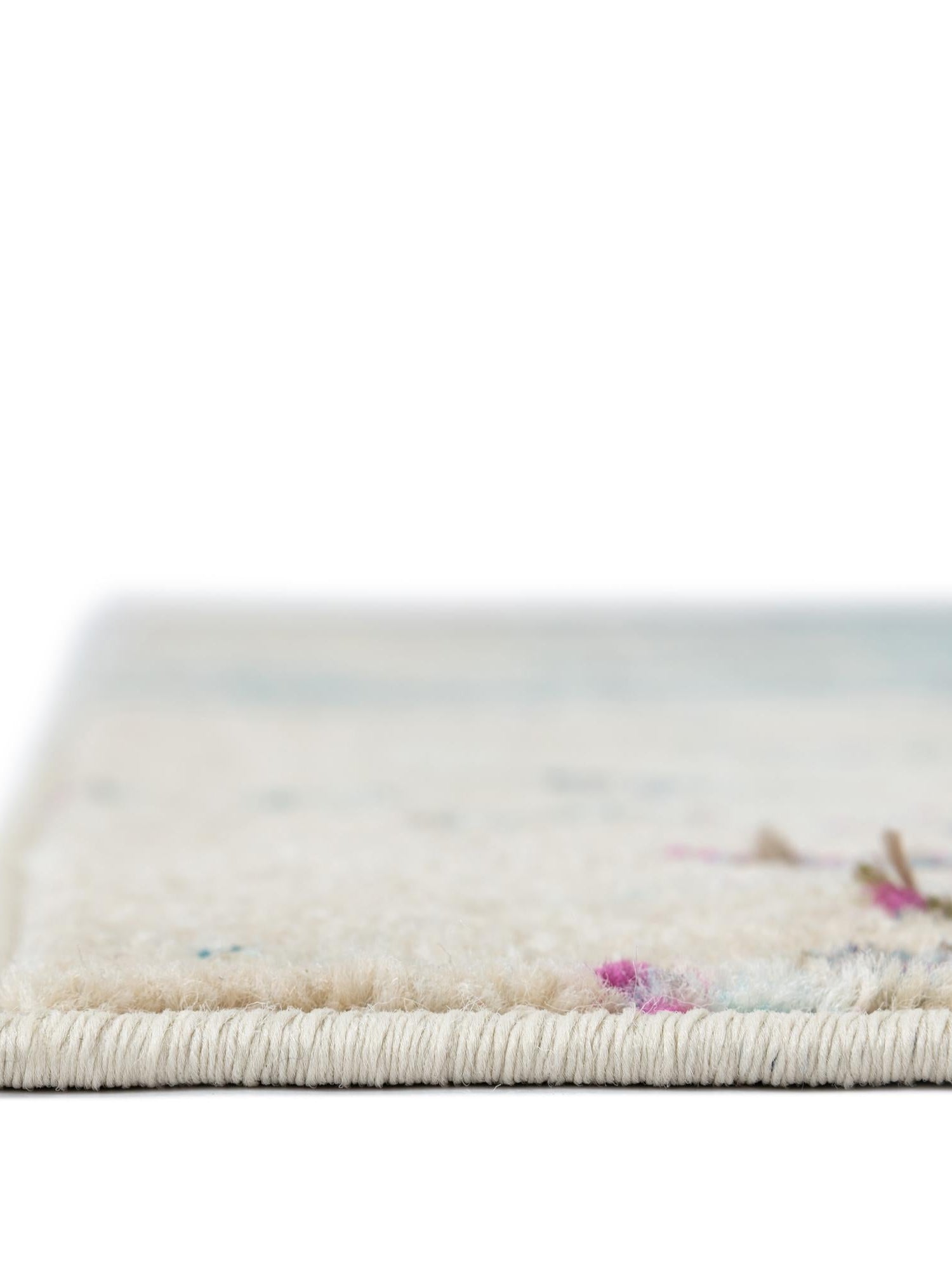 Light Blue 6' 1 x 9' Positano Rectangle Area Rug Coastal Marine Beach Design Carpet for Modern Living Rooms, Dining, Bedroom, Office for Sale at Rug Engine