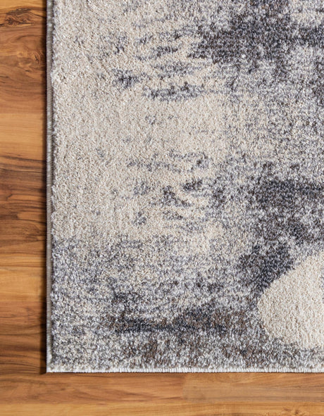 Light Gray 2' 2 x 6' 7 Positano Runner Area Rug Coastal Marine Beach Design Carpet for Modern Living Rooms, Dining, Bedroom, Office for Sale at Rug Engine