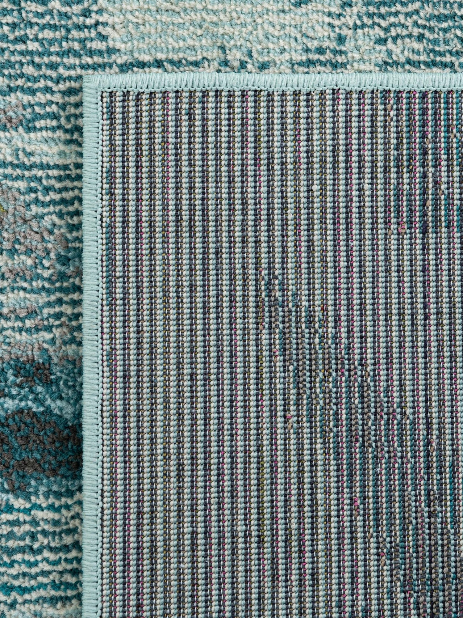 Light Blue 9' x 12' 2 Positano Rectangle Area Rug Coastal Marine Beach Design Carpet for Modern Living Rooms, Dining, Bedroom, Office for Sale at Rug Engine