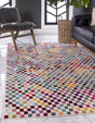 Multicolor 10' 6 x 16' 5 Chromatic Rectangle Area Rug 100% Polypropylene With Cotton Backing Abstract Modern Colorful Carpet Mat for Home Decor & Interior Design for Sale at Rug Engine