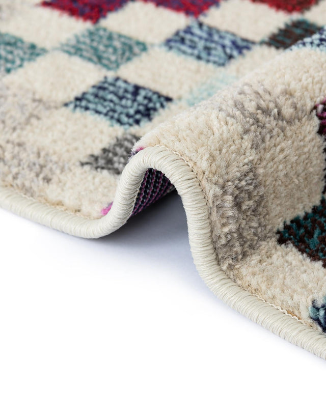 Multicolor 10' 6 x 16' 5 Chromatic Rectangle Area Rug 100% Polypropylene With Cotton Backing Abstract Modern Colorful Carpet Mat for Home Decor & Interior Design for Sale at Rug Engine