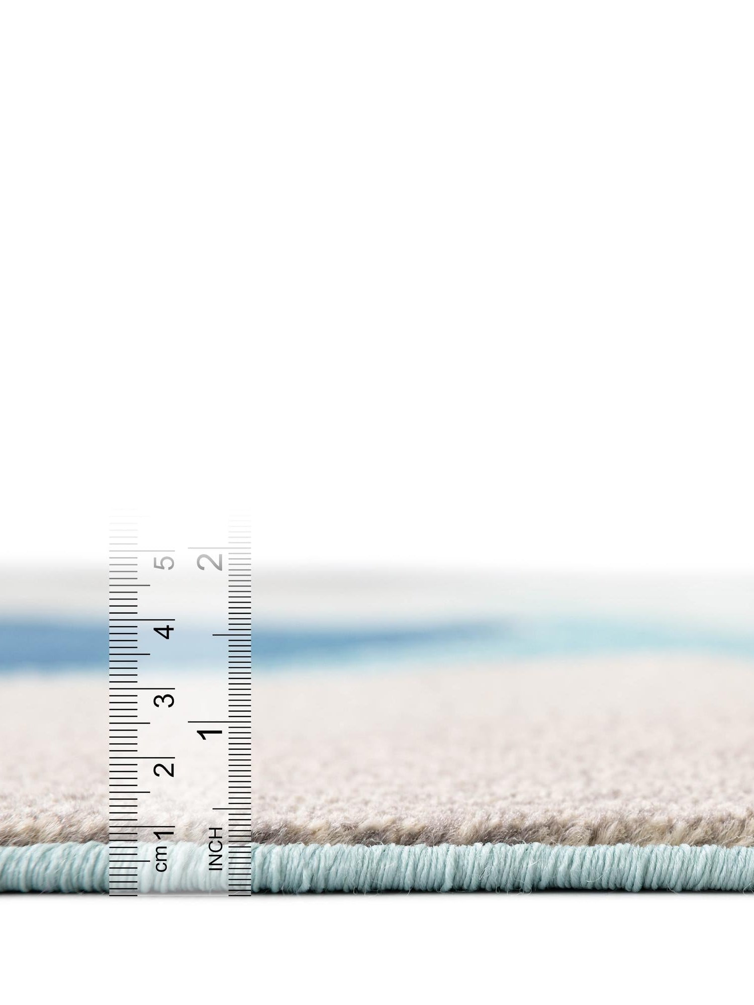 Blue 5' 1 x 8' Chromatic Rectangle Area Rug 100% Polypropylene With Cotton Backing Abstract Modern Colorful Carpet Mat for Home Decor & Interior Design for Sale at Rug Engine