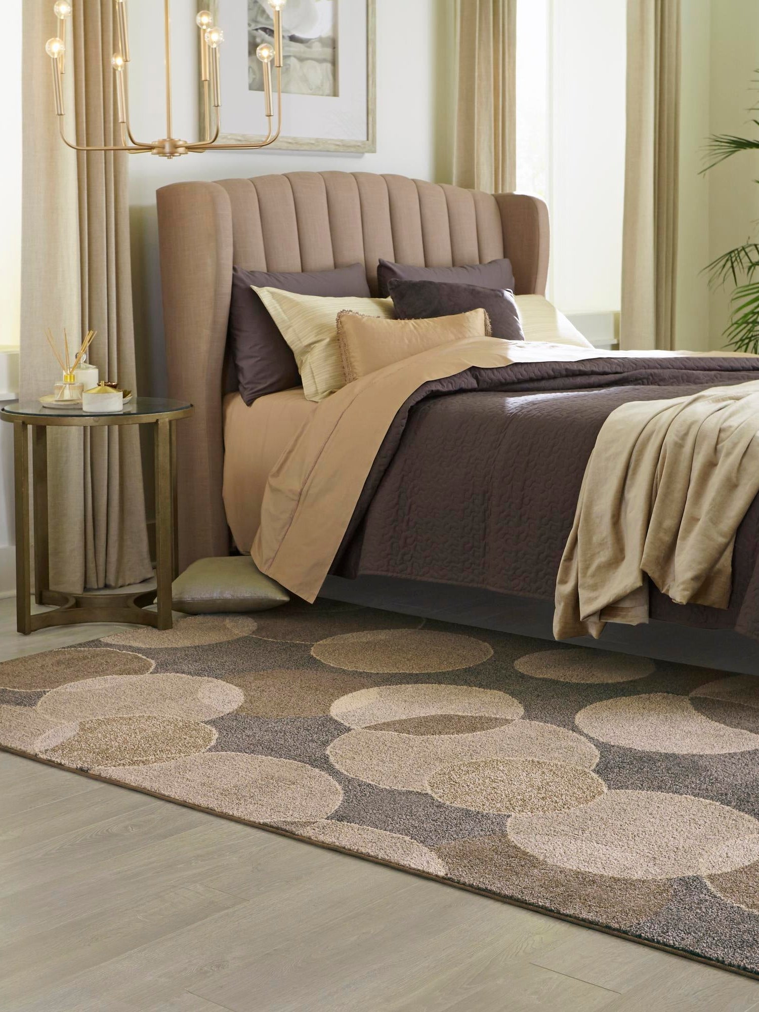 Gray 8' x 10' Chromatic Rectangle Area Rug 100% Polypropylene With Cotton Backing Abstract Modern Colorful Carpet Mat for Home Decor & Interior Design for Sale at Rug Engine