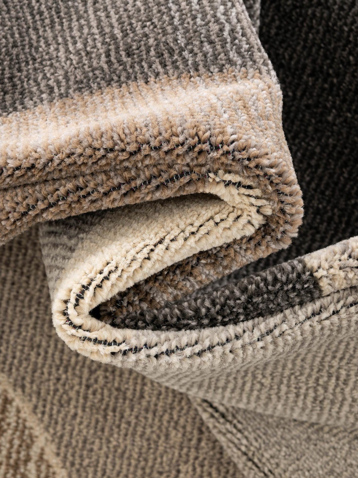 Gray 5' 1 x 8' Chromatic Rectangle Area Rug 100% Polypropylene With Cotton Backing Abstract Modern Colorful Carpet Mat for Home Decor & Interior Design for Sale at Rug Engine