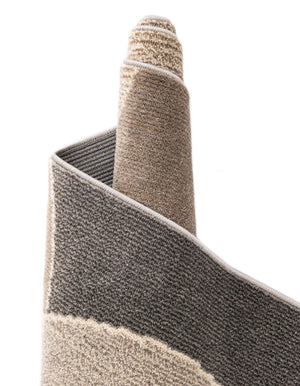 Gray 2' 2 x 6' 9 Chromatic Runner Area Rug 100% Polypropylene With Cotton Backing Abstract Modern Colorful Carpet Mat for Home Decor & Interior Design for Sale at Rug Engine