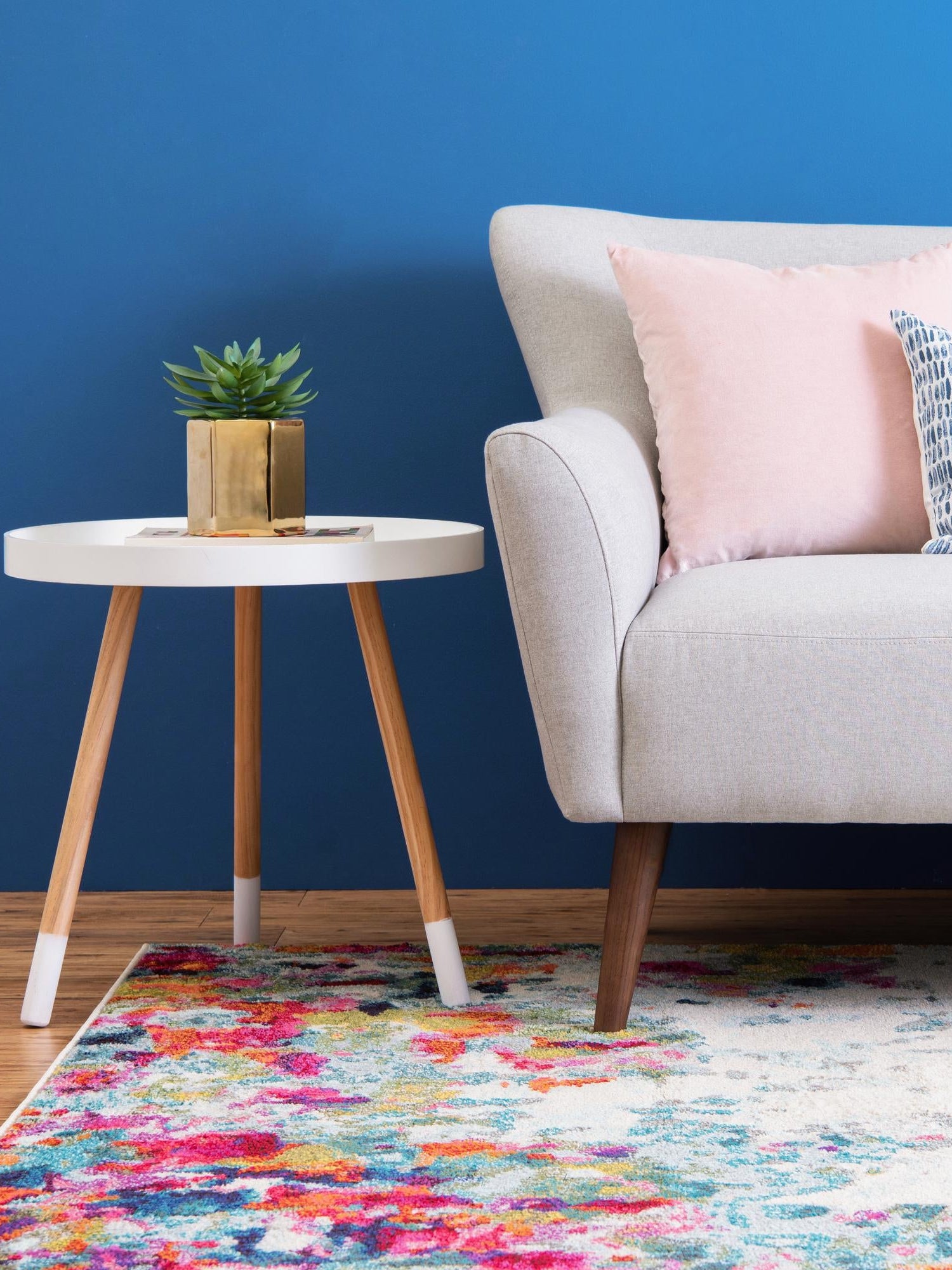 Multicolor 10' 6 x 16' 5 Chromatic Rectangle Area Rug 100% Polypropylene With Cotton Backing Abstract Modern Colorful Carpet Mat for Home Decor & Interior Design for Sale at Rug Engine