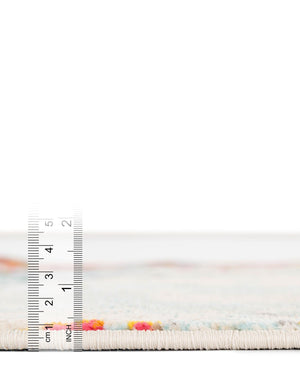 Multicolor 4' 1 x 6' 1 Chromatic Rectangle Area Rug 100% Polypropylene With Cotton Backing Abstract Modern Colorful Carpet Mat for Home Decor & Interior Design for Sale at Rug Engine