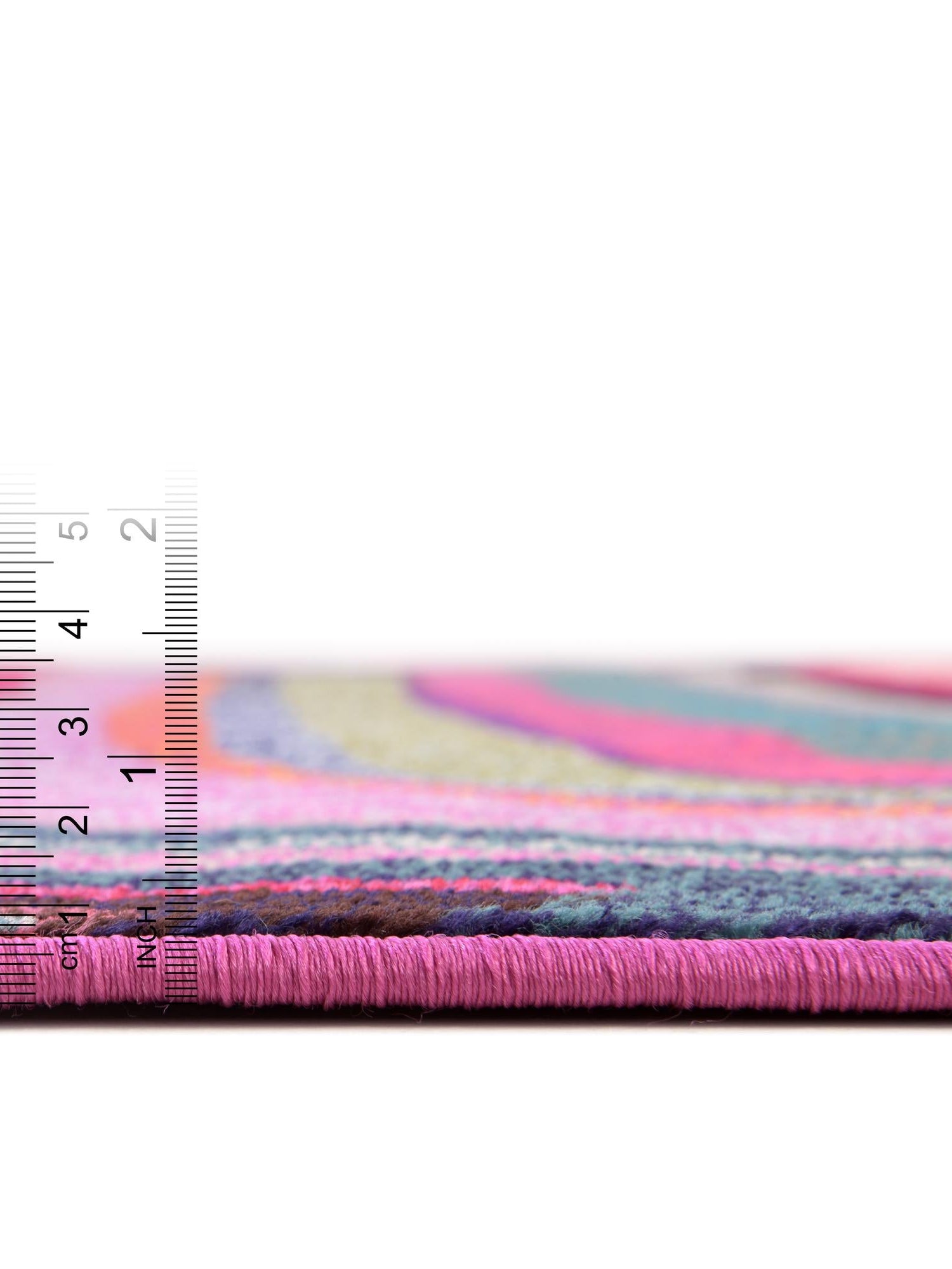 Multicolor 8' x 10' Chromatic Rectangle Area Rug 100% Polypropylene With Cotton Backing Abstract Modern Colorful Carpet Mat for Home Decor & Interior Design for Sale at Rug Engine