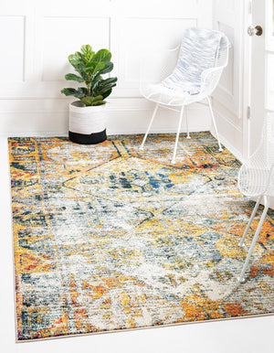 Beige 5' 1 x 8' Monterey Rectangle Area Rug 100% Polypropylene Colorful Easy Clean Traditional Carpet for Living Room, Bedrooms, Dining, Kitchen for Sale at Rug Engine