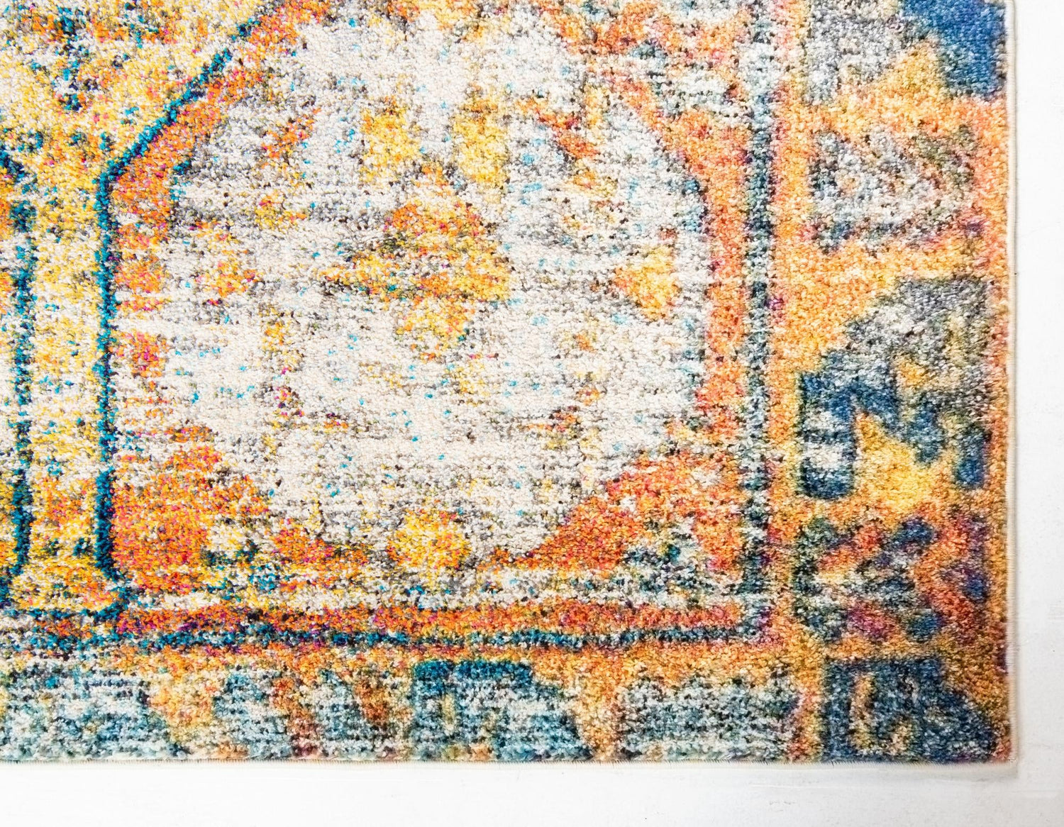 Beige 5' 1 x 8' Monterey Rectangle Area Rug 100% Polypropylene Colorful Easy Clean Traditional Carpet for Living Room, Bedrooms, Dining, Kitchen for Sale at Rug Engine