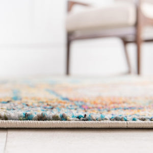 Beige 5' 1 x 8' Monterey Rectangle Area Rug 100% Polypropylene Colorful Easy Clean Traditional Carpet for Living Room, Bedrooms, Dining, Kitchen for Sale at Rug Engine