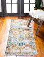 Beige 2' x 6' 7 Monterey Runner Area Rug 100% Polypropylene Colorful Easy Clean Traditional Carpet for Living Room, Bedrooms, Dining, Kitchen for Sale at Rug Engine