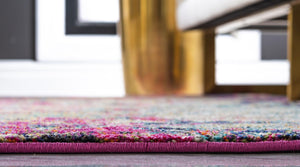 Multicolor 2' 7 x 10' Monterey Runner Area Rug 100% Polypropylene Colorful Easy Clean Traditional Carpet for Living Room, Bedrooms, Dining, Kitchen for Sale at Rug Engine