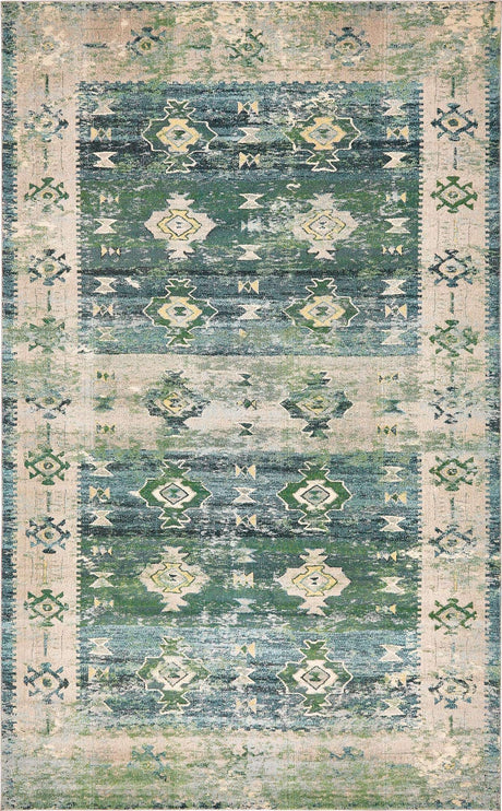 Green 10' 6 x 16' 5 Monterey Rectangle Area Rug 100% Polypropylene Colorful Easy Clean Traditional Carpet for Living Room, Bedrooms, Dining, Kitchen for Sale at Rug Engine