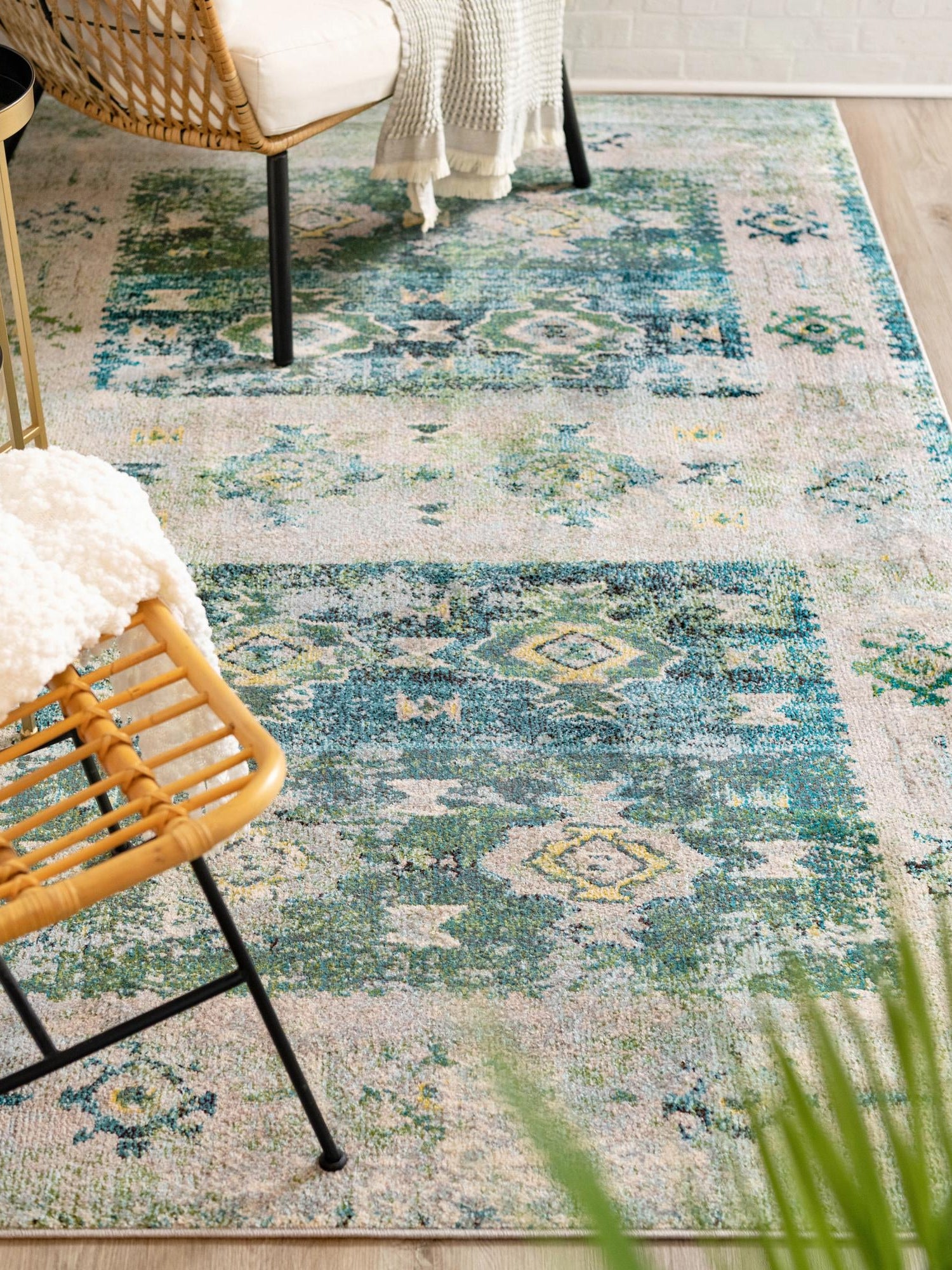 Green 8' x 10' Monterey Rectangle Area Rug 100% Polypropylene Colorful Easy Clean Traditional Carpet for Living Room, Bedrooms, Dining, Kitchen for Sale at Rug Engine