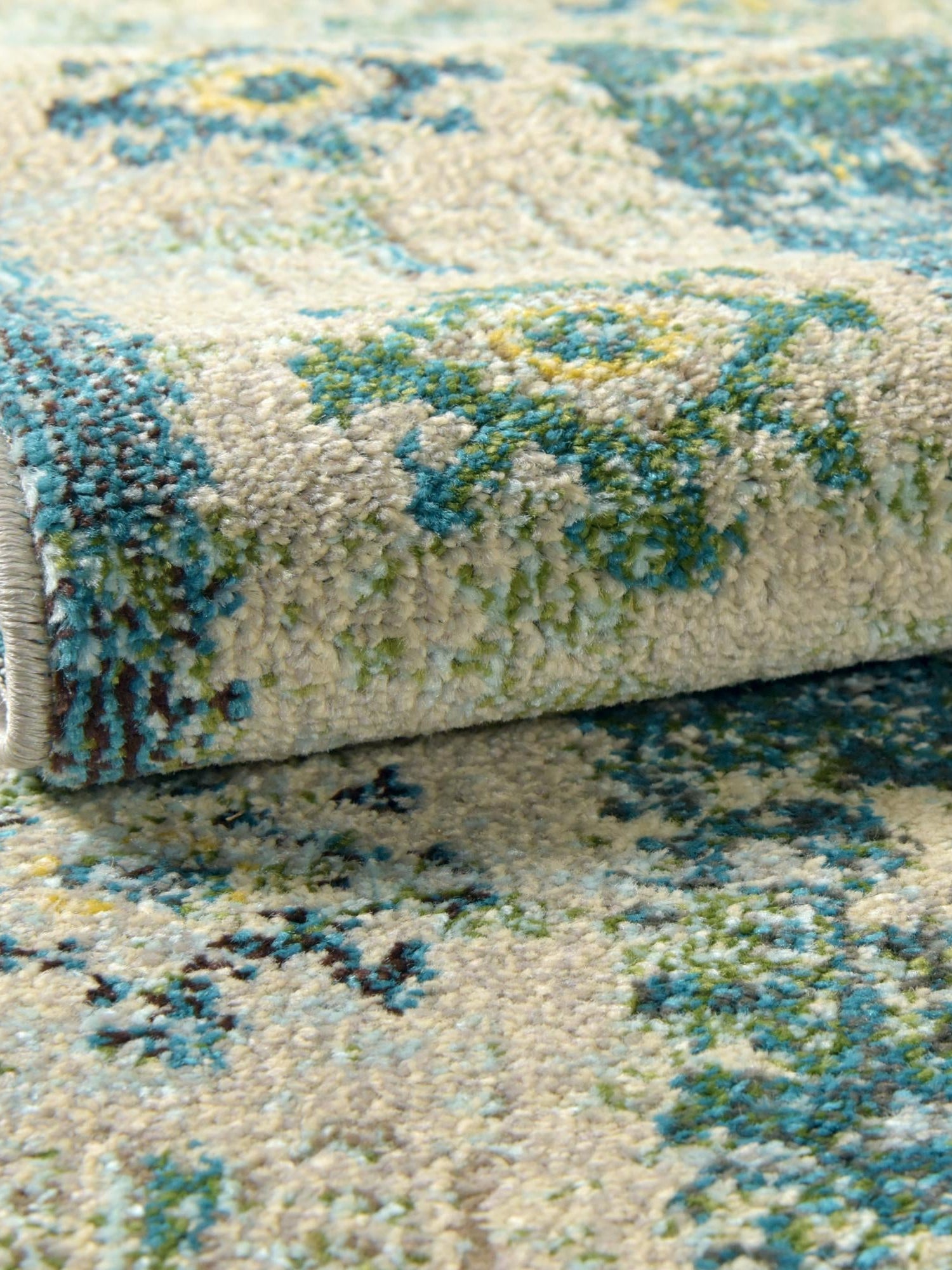 Green 2' x 6' 9 Monterey Runner Area Rug 100% Polypropylene Colorful Easy Clean Traditional Carpet for Living Room, Bedrooms, Dining, Kitchen for Sale at Rug Engine