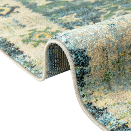 Green 2' 7 x 10' Monterey Runner Area Rug 100% Polypropylene Colorful Easy Clean Traditional Carpet for Living Room, Bedrooms, Dining, Kitchen for Sale at Rug Engine