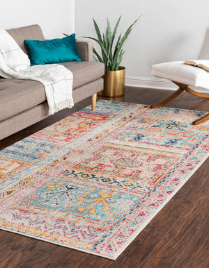 Multicolor 8' x 10' Monterey Rectangle Area Rug 100% Polypropylene Colorful Easy Clean Traditional Carpet for Living Room, Bedrooms, Dining, Kitchen for Sale at Rug Engine