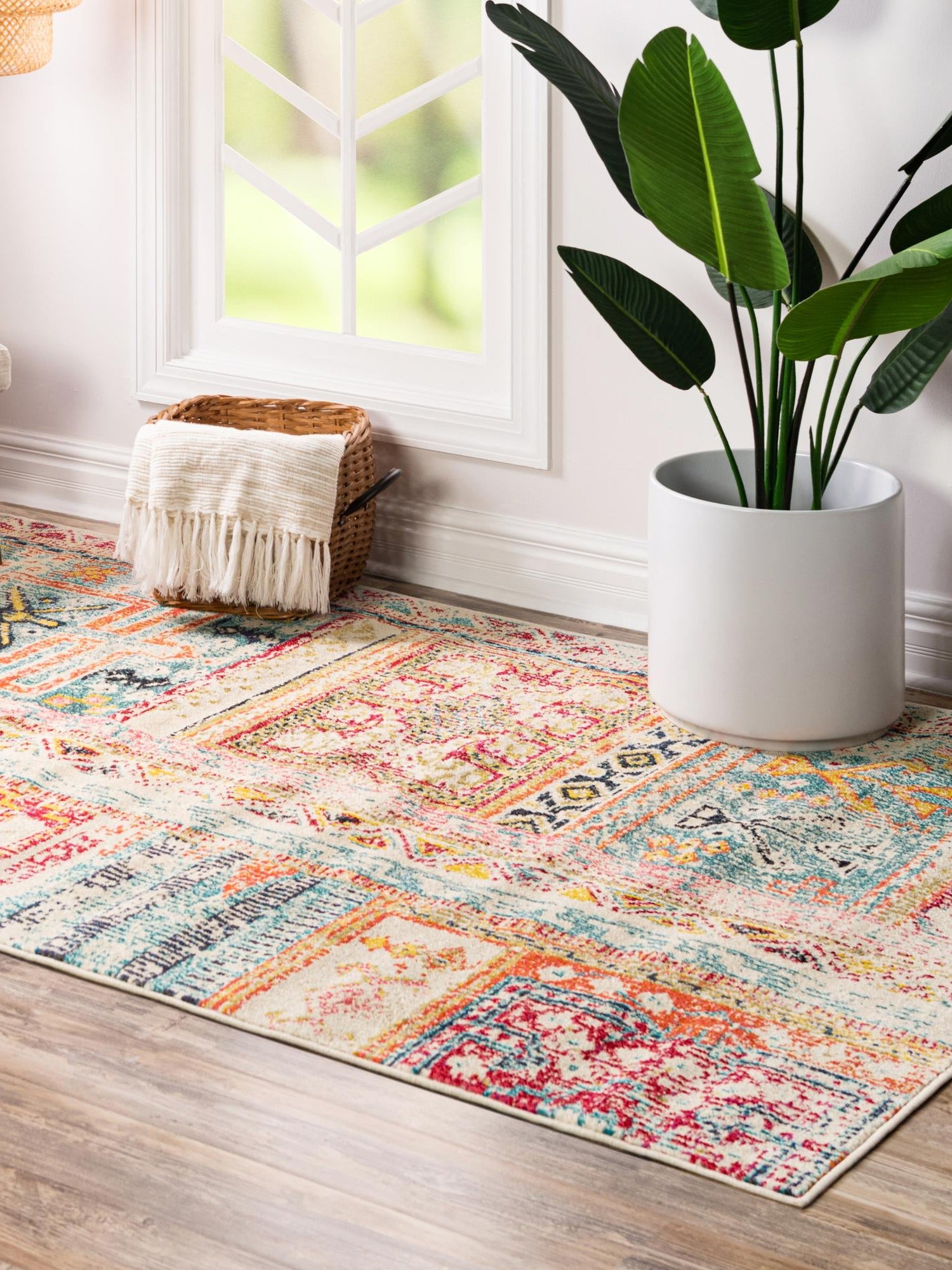 Multicolor 9' x 12' 2 Monterey Rectangle Area Rug 100% Polypropylene Colorful Easy Clean Traditional Carpet for Living Room, Bedrooms, Dining, Kitchen for Sale at Rug Engine