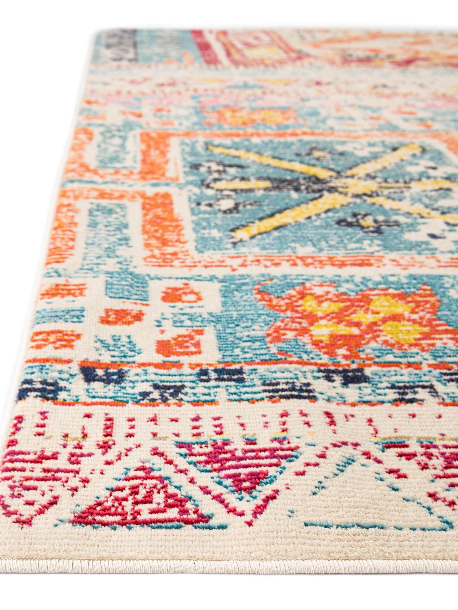 Multicolor 10' 6 x 16' 5 Monterey Rectangle Area Rug 100% Polypropylene Colorful Easy Clean Traditional Carpet for Living Room, Bedrooms, Dining, Kitchen for Sale at Rug Engine