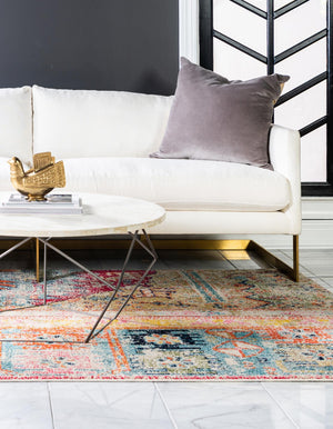 Multicolor 10' 6 x 16' 5 Monterey Rectangle Area Rug 100% Polypropylene Colorful Easy Clean Traditional Carpet for Living Room, Bedrooms, Dining, Kitchen for Sale at Rug Engine