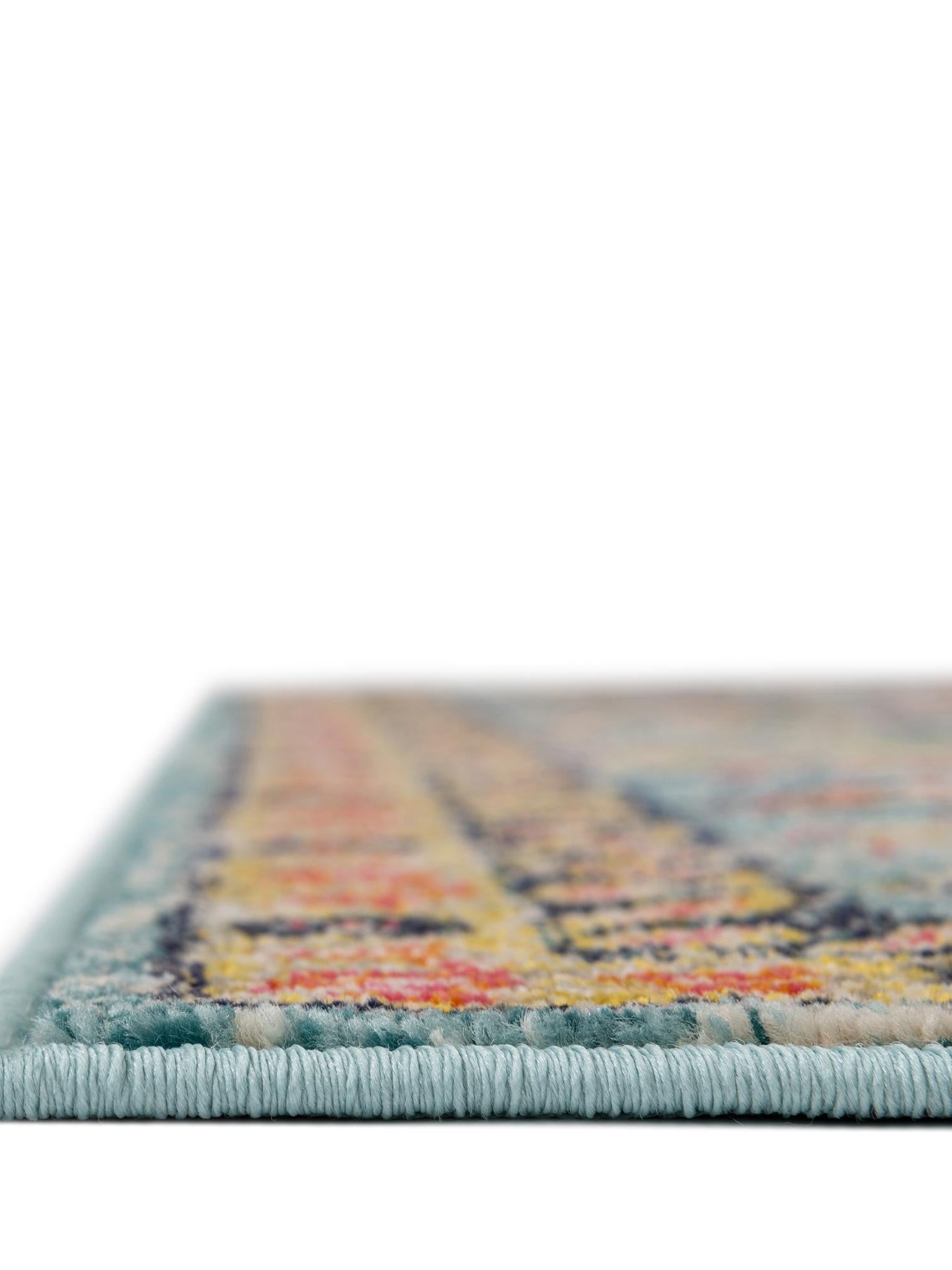 Blue 10' 6 x 16' 5 Monterey Rectangle Area Rug 100% Polypropylene Colorful Easy Clean Traditional Carpet for Living Room, Bedrooms, Dining, Kitchen for Sale at Rug Engine