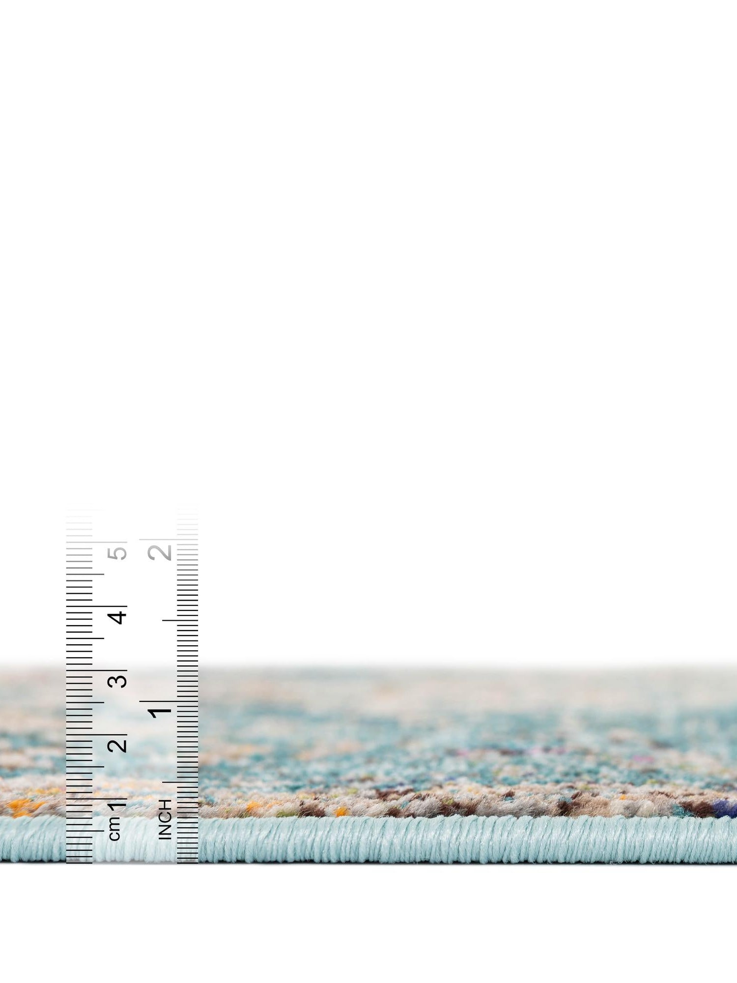 Blue 4' 1 x 6' 1 Vita Rectangle Area Rug