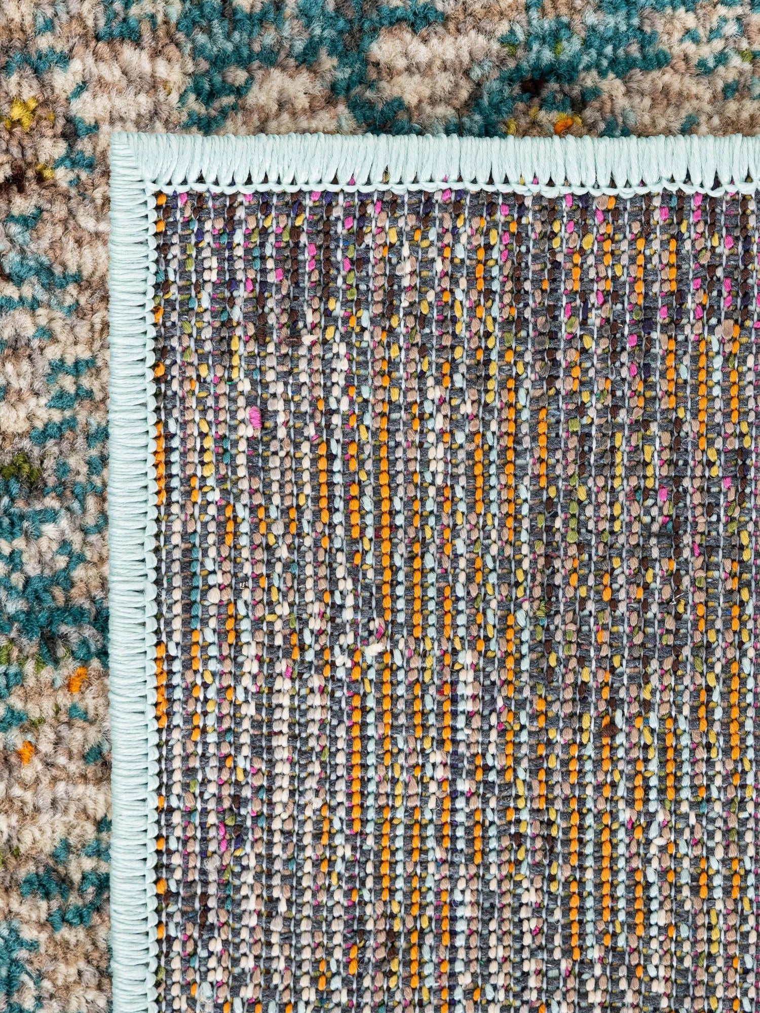 Blue 5' 1 x 8' Vita Rectangle Area Rug