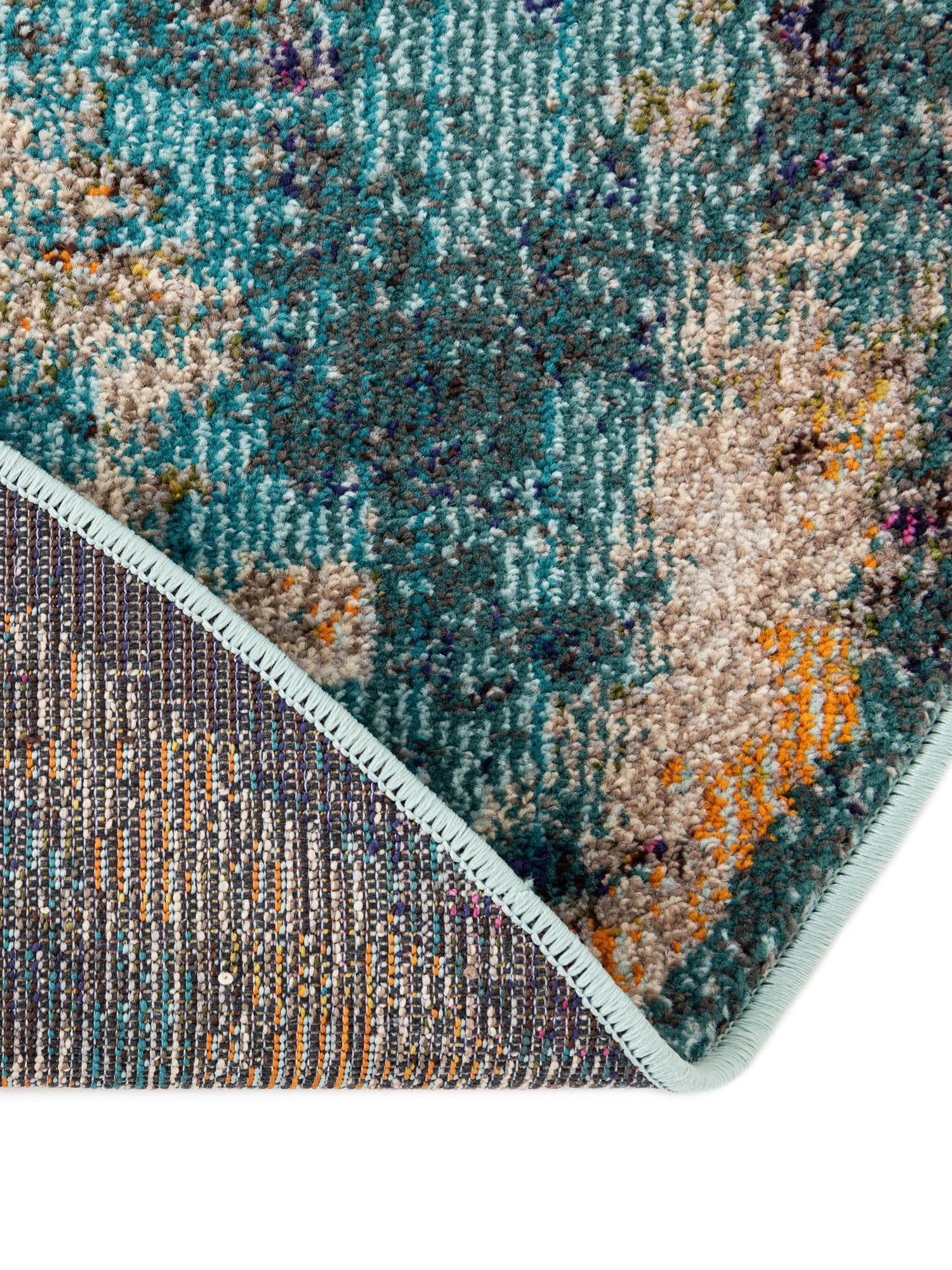 Blue 6' 1 x 6' 1 Vita Round Area Rug